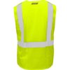 Ironwear Breakaway Safety Vest Class 2  w/ 2" Reflective Tape (Lime/4X-Large) 1284BRK-L-4XL